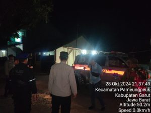Patroli KRYD Gabungan Polsek Cibalong Wujudkan Kamtibmas Stabil Di Wilkum Cibalong Garut