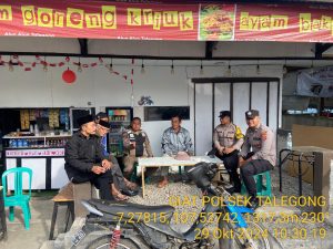 Bhabinkamtibmas Polsek Talegong Dalam Jaga Kamtibmas Kondusif Di Tahapan Pilkada
