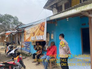 Polsek Talegong Gelar KRYD Siang Dalam Cooling System