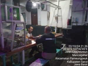 Cooling System Kapolsek Pameungpeuk Bersama Tokoh Masyarakat Di Desa Mancagahar