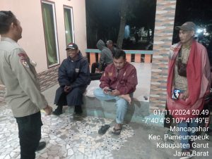 Jam Malam Patroli Polsek Pameungpeuk Dalam Ops Mantap Praja