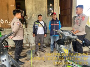 Patroli Dialogis Polsek Talegong Di Mekarmulya Jaga Kamtibmas Jelang Pilkada Stabil