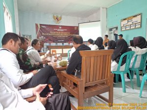 Sinergitas Tni Polri Hadiri Pelantikan KPPS Desa Bojong Pameungpeuk Garut