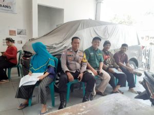 Ngariung kamtibmas personil polsek leles polres garut bersama warga masyarakat