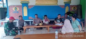 Polsek Cibalong Gelar Cooling System Pasca Pencoblosan Pilkada 2024 Warga Sukamulya Karyamukti