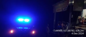 Polsek Pakenjeng Melaksanakan Patroli di Kampung Balebat Desa Jayamekar