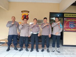 Personil Polsek Garut Kota Lakukan Sispam Mako