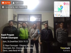 Giat Rutin Sispam Mako dan Protap Buddy System Polsek Cisurupan