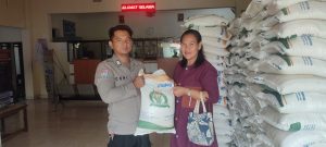 Polsek Leles Lakukan Pengamanan CBP Pastikan Tepat Sasaran