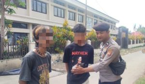 Polsek Limbangan Amankan 2 Pelaku Premanisme Dalam Rangka Cipta Kondisi Ops Lilin Lodaya 2024