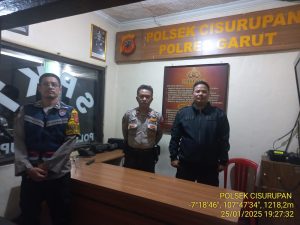 GIAT ANGGOTA POLSEK CISURUPAN MELAKSANAKAN SISPAM MAKO