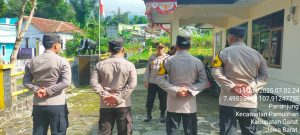 Kapolsek Pamulihan Pimpin Apel Pagi