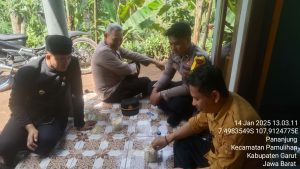 Kapolsek Pamulihan Beserta Anggota Laksanakan Program Ngariung Kamtibmas