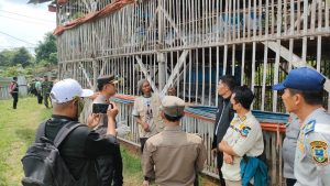Polsek Limbangan Lakukan Pengecekan TKP Temu Mayat di Desa Pasirwaru