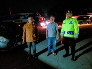 Polsek leles polres garut laksanakan patroli kryd malam di ds. sukarame