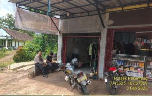 Polsek Pakenjeng melaksanakan Sambang di Desa Jayamekar
