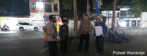 Patroli Polsek Wanaraja Terus Melakukan Upaya Pencegahan Potensi Gangguan