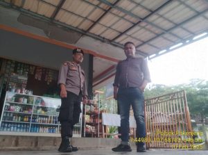 Polsek Pakenjeng melaksanakan Sambang di Kampung Cipanas