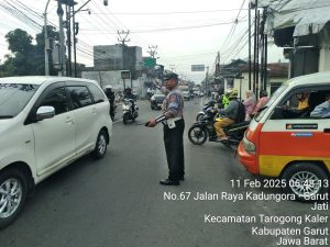 Unit Lantas Polsek Kadungora Polres Garut Pelayanan Prima Kepada Masyarakat