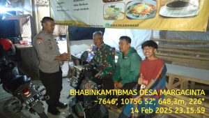 Giat Sambang Desa Bhabinkamtibmas Polsek Leuwigoong