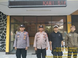 Program Peningkatan Pelayanan Publik” Sispam Mako Polsek Cisompet-Polres Garut