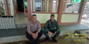 Polsek Pakenjeng melaksanakan Sambang di Kampung Talun Desa Tegalgede