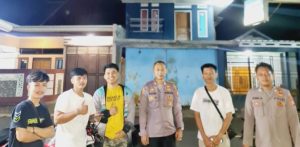 KRYD Malam Jajaran Polsek Cibalong Jaga Kondusifitas Wilayah