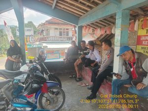 Giat ngariung kamtibmas piket polsek cihurip