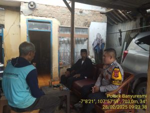 polsek banyuresmi bhabin desa dangdeur ngariung kamtibmas