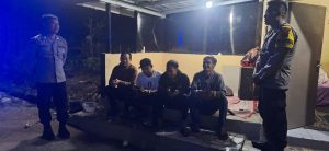 GIAT PATROLI KRYD DI DESA LEBAKJAYA  OLEH POLSEK KARANGPAWITAN