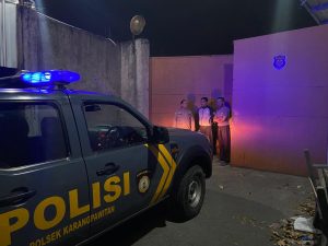 GIAT PATROLI KRYD DI DESA JATISARI OLEH POLSEK KARANGPAWITAN