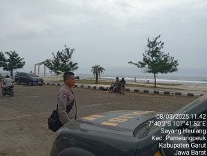 Polsek Pameungpeuk Patroli Ngabuburit Dalam Jaga Kamtibmas Stabil Jelang Buka Puasa