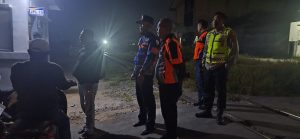 PATROLI KRKYD DI  DESA JATISARI OLEH POLSEK KARANGPAWITAN