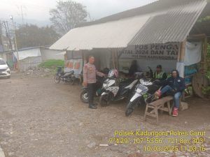 Masyarakat merasa Aman dan Nyaman dengan Hadirnya Anggota Unit Samapta Polsek Kadungora di tengah-tengah Masyarakat