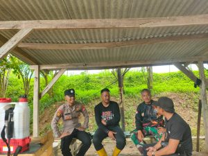 Ngariung kamtibmas bersama Bhabinkamtibmas polsek cikelet
