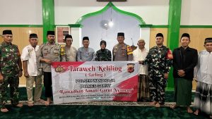 Polsek Wanaraja Gelar Patroli dan Tarawih Keliling.