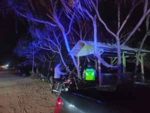 Hadirnya polri ditengah tengah malam hari polsek cikelet