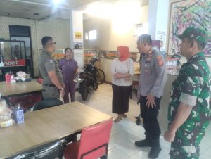 polsek banyuresmi melaksanakan sinegritas tni polri