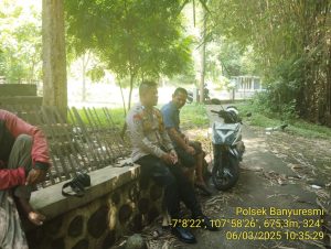 polsek banyuresmi bhabin desa danggdeur sambang rt