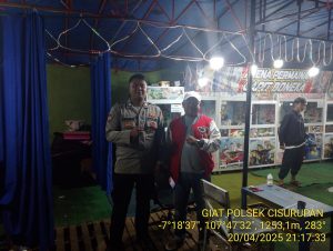 Minimalisir Gangguan Kamtibmas Personil Polsek Cisurupan Melaksanakan Kegiatan Patroli Malam