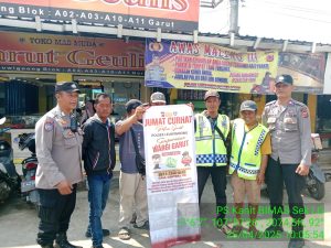 Giat sambang Rw Bhabinkamtibmas polsek Leuwigoong polres Garut