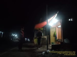 Patroli Malam Presisi Garut Lautan Biru