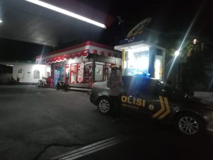 Polsek Cisurupan Melaksanakan Kegiatan Patroli ke Obvit SPBU