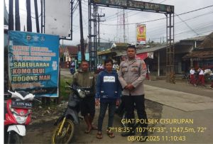 Berikan Rasa Aman Anggota Polsek Cisurupan Melaksanakan Patroli KRYD
